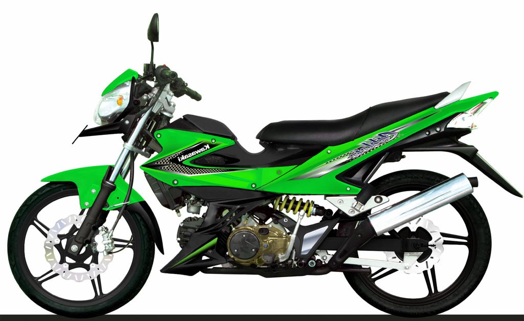 Download this Kawasaki Motorcycle Model Athlete picture